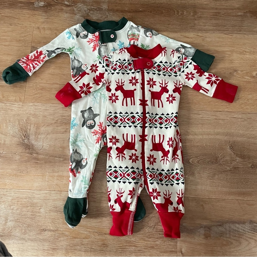 Hanna Anderson & Burt’s Bees Christmas 0-3 mo Baby Bundle